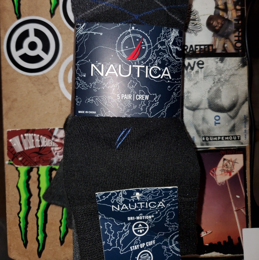 Men's Nautica sock 5 pack
